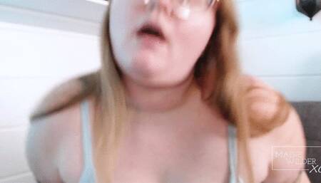 Sissy POV - Your BBW GF Turns You Into Fuck Doll for Friend