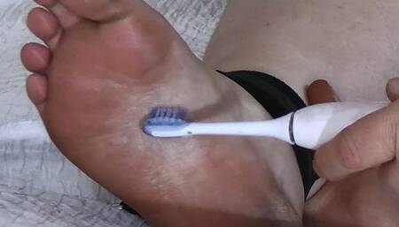 My Ticklish Right Foot