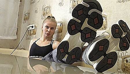 After gym socks and feet humiliation pov joi! MP4