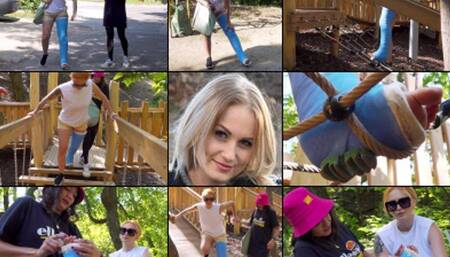 Candy LLWC_Gimping through the Park Obstacle Course (in HD 1920X1080)