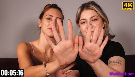 Big and Tiny Hands Measure - 4K MP4