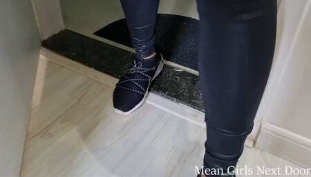 Mistress Sophia and Mr Pine - Bossy Roommate feet EP 1 - Sophia tricks roommate into being her sweaty feet slave - FOOT WORSHIP - SMELLY FEET - STINKY FEET - SWEATY FEET - FOOT HUMILIATION - FOOT DOMINATION - SOLES - SNEAKERS - SOCKS - FOOT SLAVE (FOR M