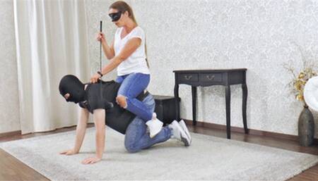 Training session for my slave pony! (ft. Lady Nora)