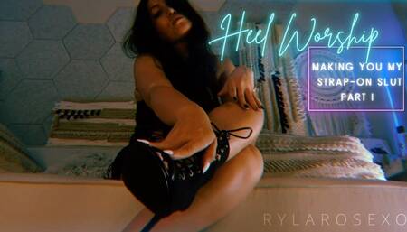 Heel Worship: Strap-on training part 1 480p mov