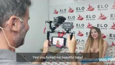 Behind the Scenes of DivinaMaruuu's thresome Porn Video in Elo Podcast's Spicy Room