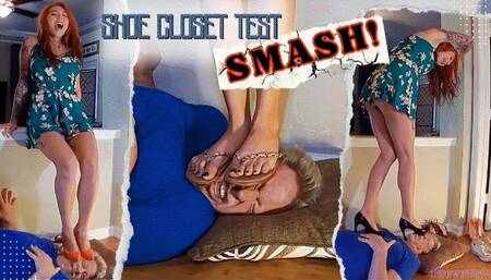 Shoe Closet Test SMASH - Princess Onyx (HD MP4 1080p)