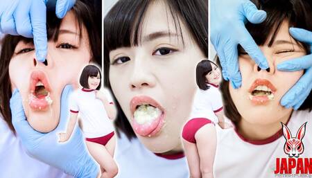 The Lunchtime Face-Grabbing Rubber Gloves; Moe HAZUKI