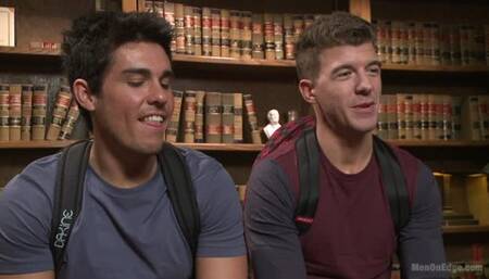 School Punks Take a Double Edging Punishment