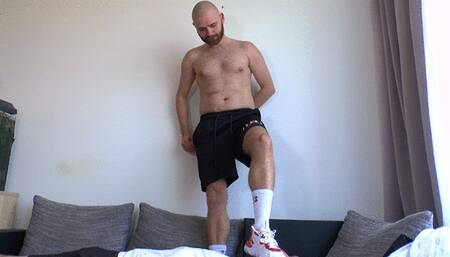Hairy Guy Danken Foot Worship With Ben