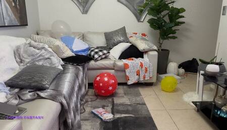 Owllete pops beach ball