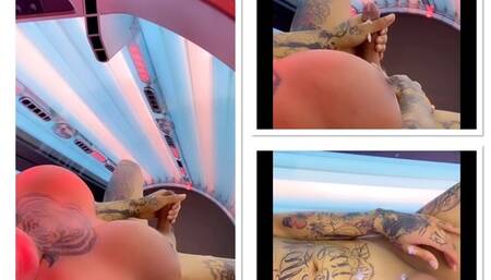 Ultra violet girl cum