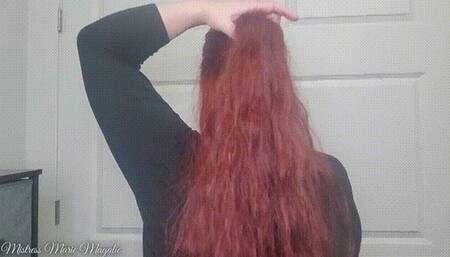 Unable to resist my hair