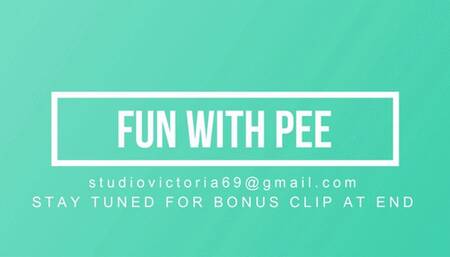 Fun with Pee - Throwback, taking you back to when it all started!