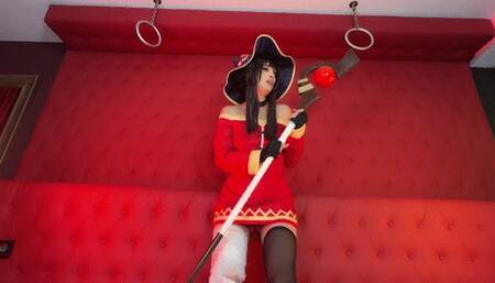 Megumin - Konosuba cosplay - Oviposition