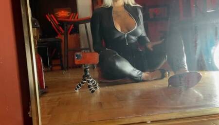 Training My Sissy To Take A Cock and worship me cei