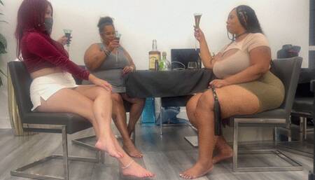 Get On Your Knees And Sniff My Girls Feet