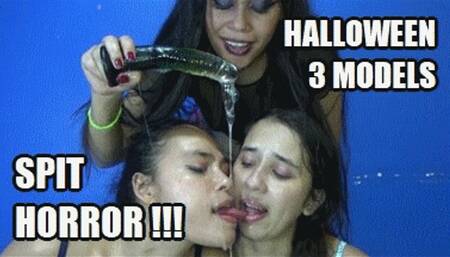 3 MODELS LESBIAN DOMINATION 231111SJUD2 JUDY + SARAI + VIOLET WITCH SPIT KISSING REVENGE + FREE SHOW SD MP4