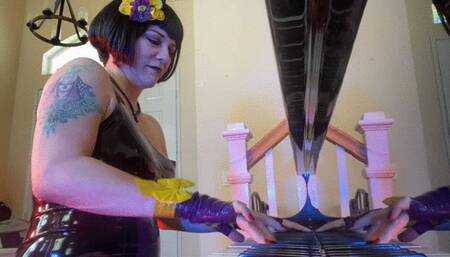 Piano Bondage clip 1 - Hogtie