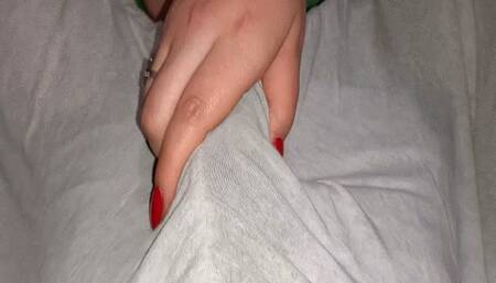 I'll jerk you off without taking off my panties MP4