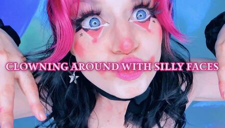Clowning Around with Silly Faces