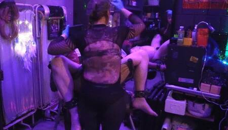 smoking role play human ashtray