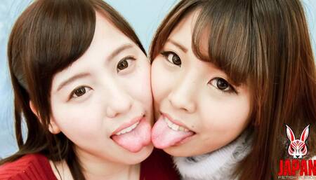 Shiho & An's Intimate Embrace: Sweet Kisses Beyond Words