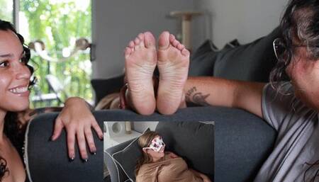 Blindfolded Tickles: Hunter’s Turn