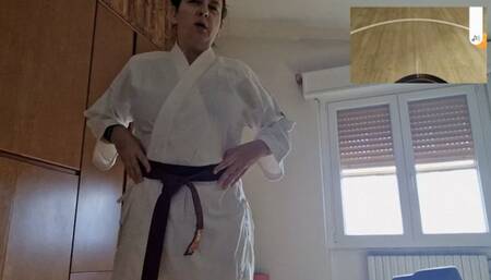 Martial arts match with Oculus 2 headset 1080HD