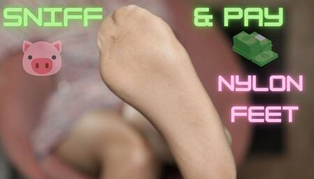 Sniff & Pay Nylon Feet