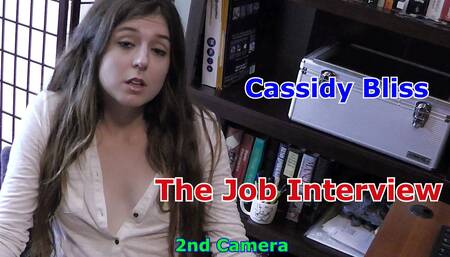 Cassidy Bliss the Job Interview 2nd Camera