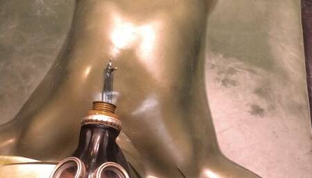 Alone, secured, waiting