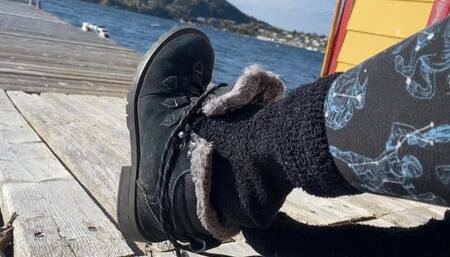 Boot Remival by the Oceanside