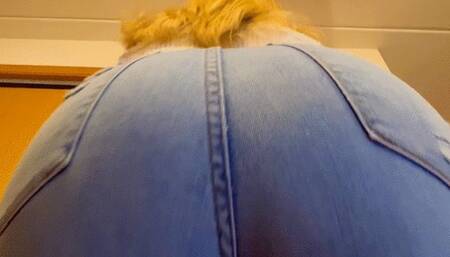 POV Facesitting in Jeans