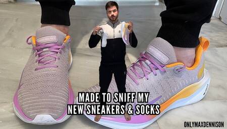MADE TO SNIFF MY NEW SNEAKERS & SOCKS