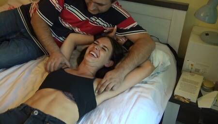 Compilation tickling Ewelina armpits