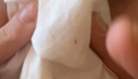 Blonde nose blowing Goddess. Sick, snotty MESS! (Compilation)