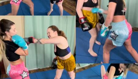 sassy savage vs constance: boxing match