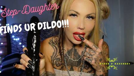SNOOPING STEP-DAUGHTER FINDS YOUR DILDO! 4K