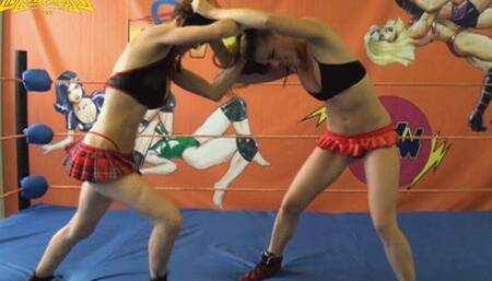 Lilu vs Natali - Female Pro Wrestling Fight - RM210