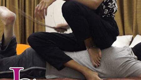 Extreme Bastinado - Teacher Using Student For Exam Paper 5