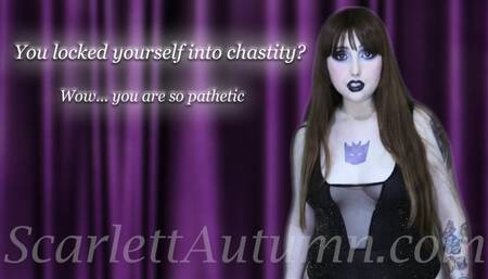 If you need a cage for your dick, you are Pathetic - MP4 SD 480p