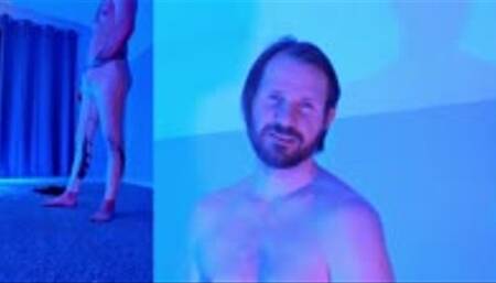 Albino Adonis: (4K Version) Gay JOI - Fucking Teammate In The Neon Locker Room After The Game