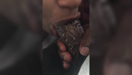 Light Skin Skilled Dick Sucker Throat Me Until I Cum in Her Mouth. the Way She Works Her Mouth You Know She Has Skills