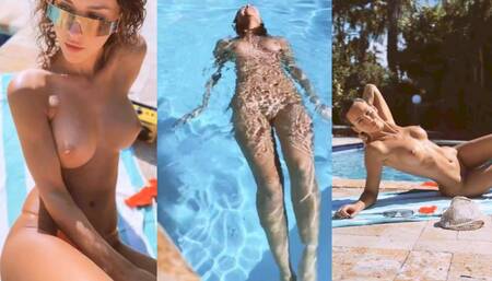 Rachel Cook Nude In Swimming Pool PPV Video Leaked