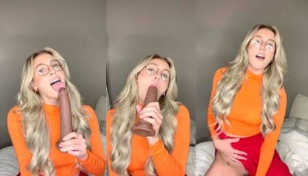 Rayofshinexo Velma Cosplay Dildo Riding Video Leaked