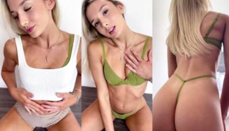 Lina Belfiore Sexy Bikini Tease PPV Video Leaked