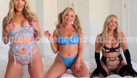 GwenGwiz Naughty Lingerie Try On Haul Video Leaked