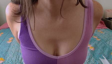 Clear Tape Lipstick Gag & Nosepinching