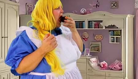 Alice in Blubber Land - Facestuffing / Fattening / Clothes Destruction