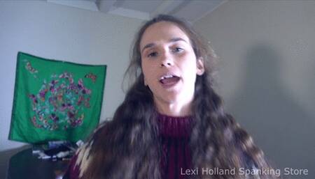Lexi Holland Spanks You In Her Sweater On Ski Trip